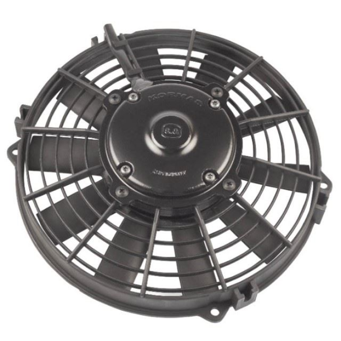 AKSIYEL FAN MOTORU 12V 9 KOMPLE YASSI INCE UFLEYICI AKSIYEL 225mm 1050 m3-h  74315005 - KORMAS 5 702 209 120 001