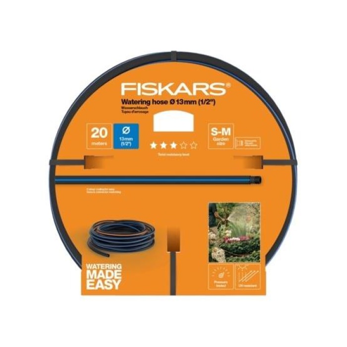 Fiskars 1027102 Sulama Hortumu 13 mm (1/2) 20 mt Q3