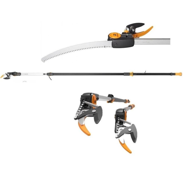 Fiskars 115017 UPX86 PowerGear Teleskopik Yüksek Dal Kesme + Testere