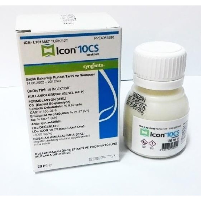 Syngenta Icon 10 cs Genel Haşere İlacı 20 ml