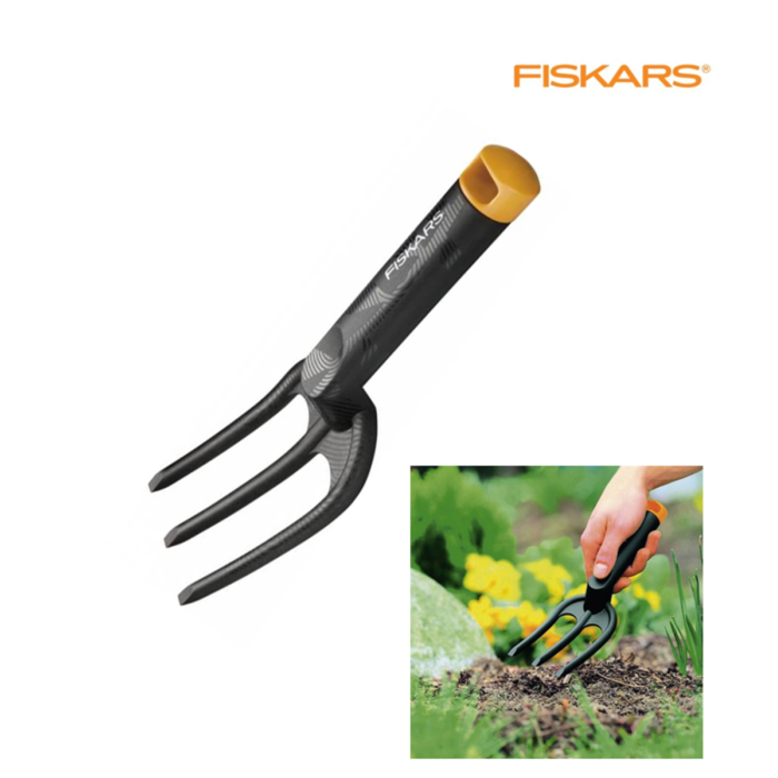 Fiskars 137030 Solid Yabani Ot Ayıklama Tırmığı