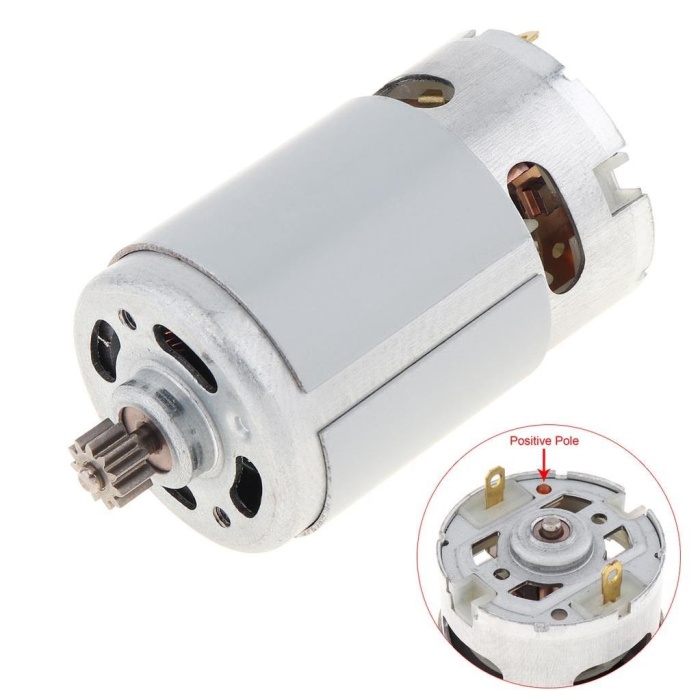 RS550S 14.4 Volt DC Motor 9 Dişli