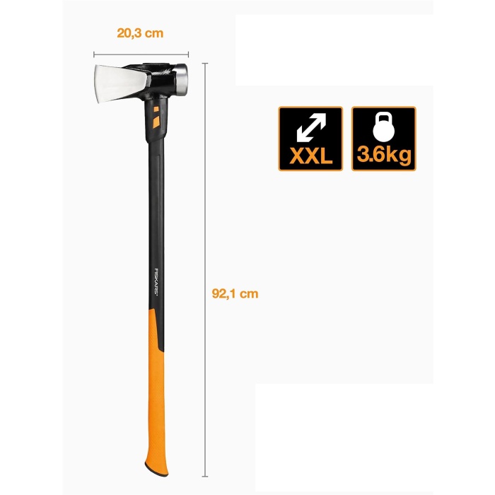 Fiskars 1020220 Yarma ve Vurma Baltası XXL 8lb/36