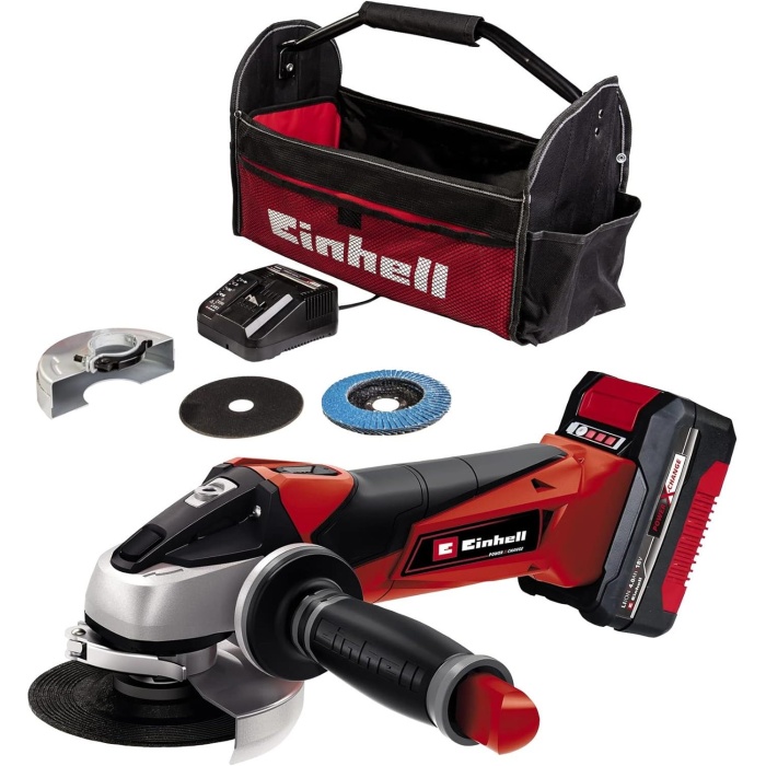 Einhell TE-AG 18/115 Li Kit Akülü Avuç Taşlama (1x4,0 Ah)