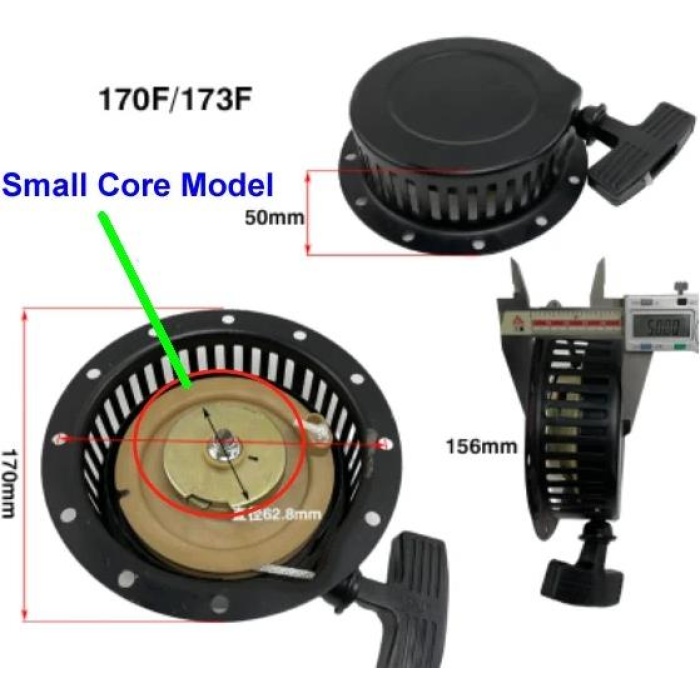 Starter Kapak Dizel Modeller 170F/173F  5 Hp