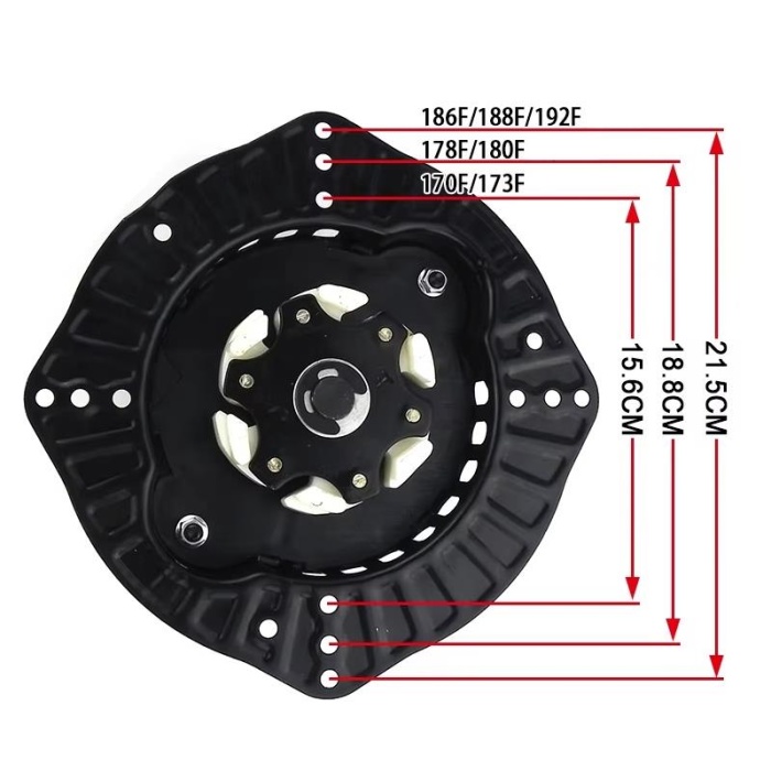 Grillo 3500/11500/12000 Çapa Kurmalı Starter Sistemi