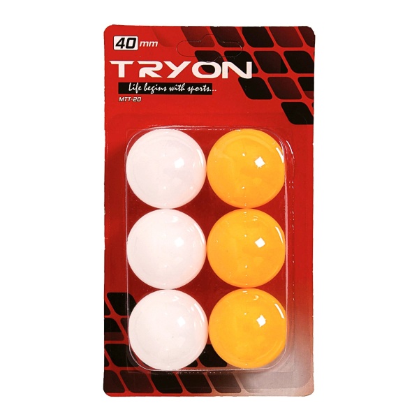 Tryon Mtt-20 Masa Tenisi Topu 6 Lı