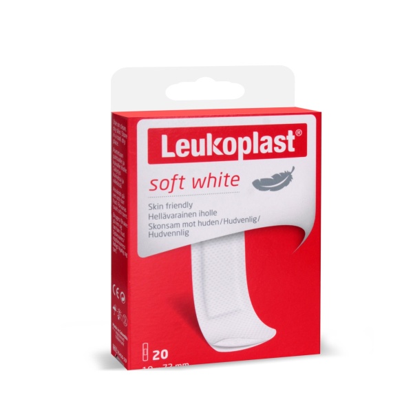 Leukoplast Soft White 19x72 mm 20 Adet Yara Bandı