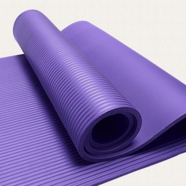 ZERO GYM EGZERSİZ MATI MOR 180X60X1CM Ekstra Kalın Yüksek Yoğunluklu Yırtılmaz Egzersiz Yoga Minderi Ve Taşıma Kayışı