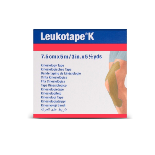 Leukotape K 7,5cm x 5m Bsn Profeyonel Kinesiotape Ten