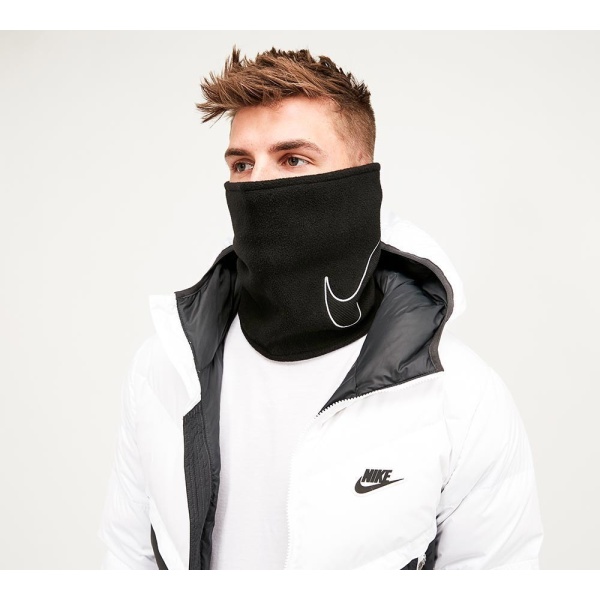 Nike Fleece Neckwarmer 2.0 Black/White Osfm, One Size/5