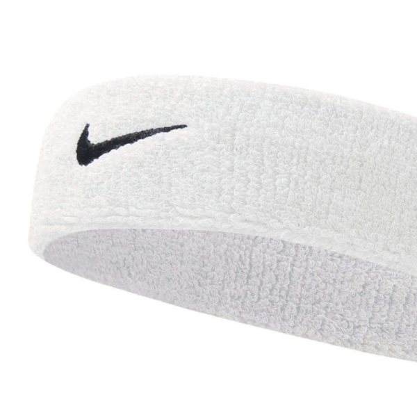 Nike Swoosh Headband White/Black Osfm, One Size/5