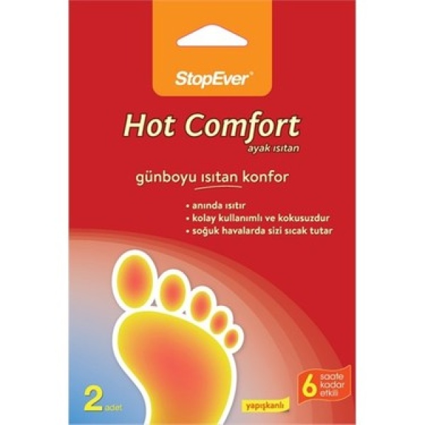 StopEver Hot Comfort Ayak Isıtan 2li