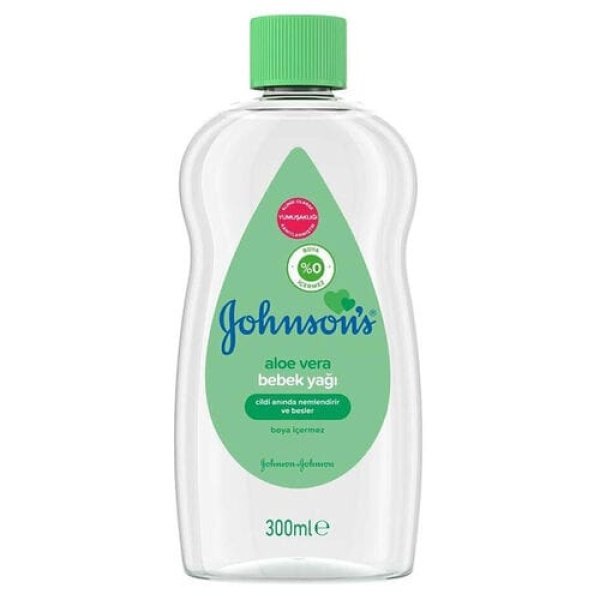 Johnsons Baby Yağ 300ML Aleovera