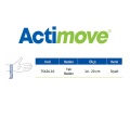 Actimove El Bileği Desteği Ayarlanabilir  Standart Beden