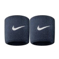 Nike Swoosh Wristbands 2 Pk Obsidian/white Osfm,one Size/5