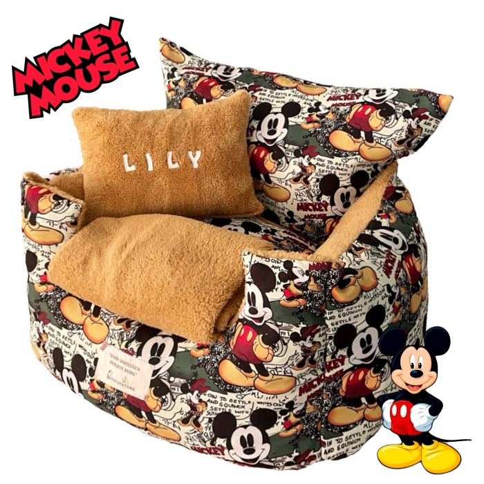 Mickey Mouse Special Kedi ve Köpek Yatağı