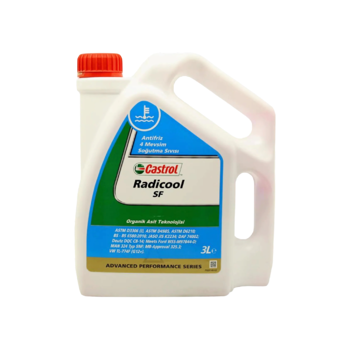 Castrol Sf (Kırmızı) Antifriz 3 Litre