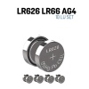 ModaCar LR626 LR66 AG4 1.55V 10 Adet Alkaline Pil