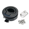 Easterner Gömme Kulp Yaylı Siyah Ø60mm