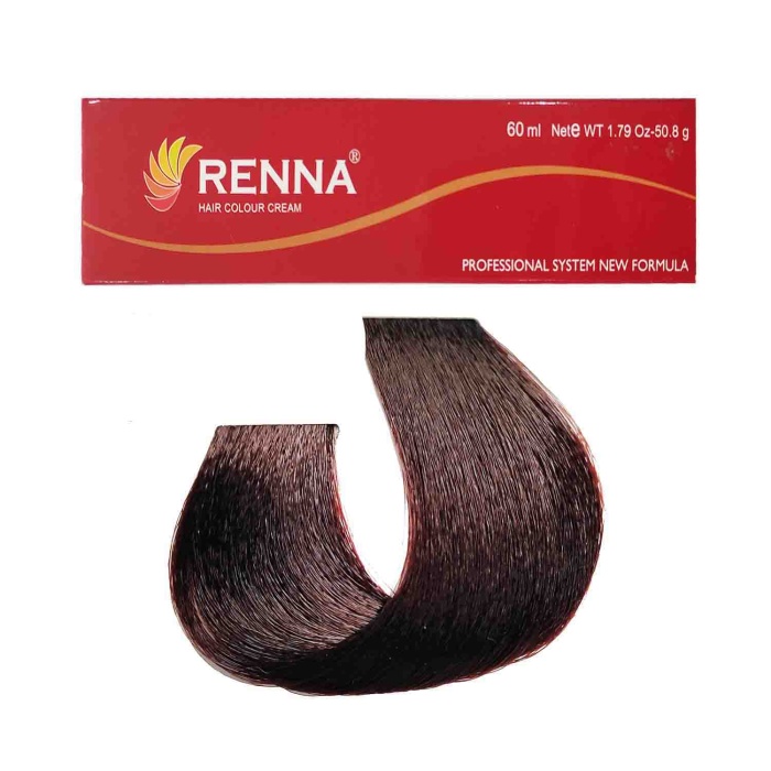 Renna Saç Boyası Tüp 60 Ml - 4-35 Kestane Dore Akaju