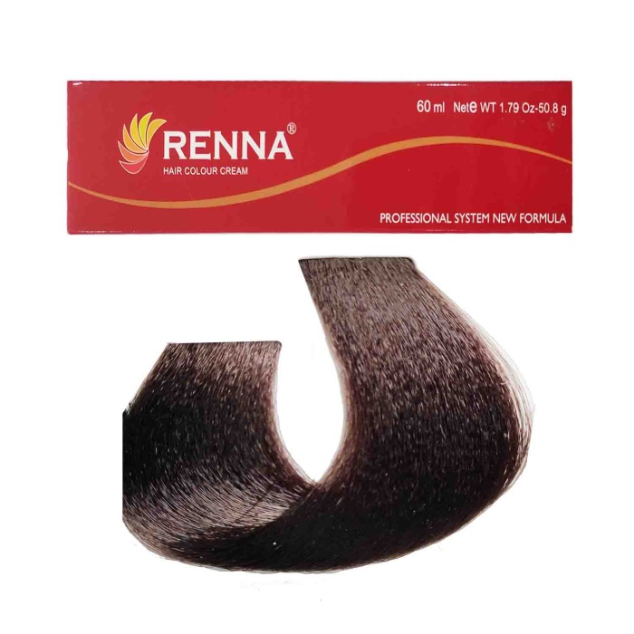 Renna Saç Boyası Tüp 60 Ml - 5-1 Küllü Açık Kahve