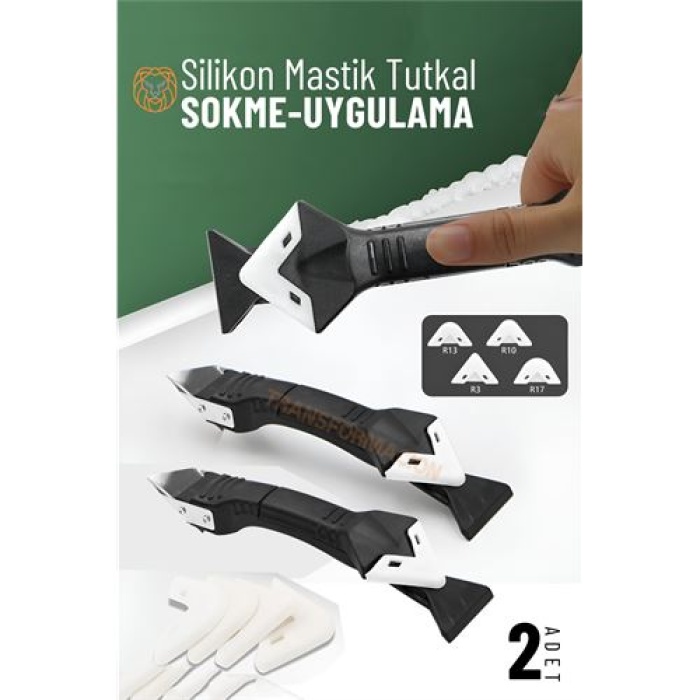 TransForMacion Silikon Mastik Tutkal Sökme ve Uygulama 2 Lİ SET 719969