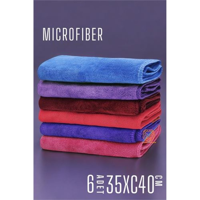 ModaCar MicroFiber Temizlik Bezi 6 ADET