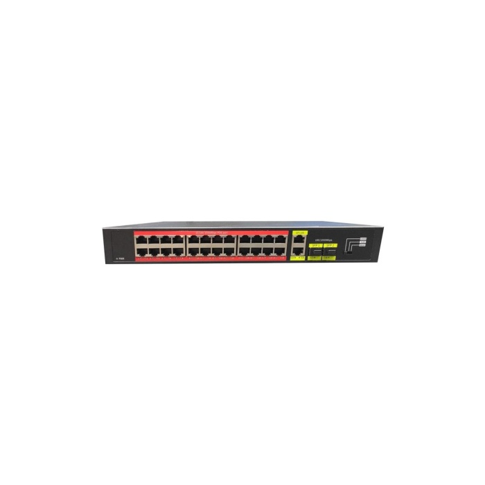 Tiwox Tıwox TP-G2422SFP-POE300W 24 Port Gıgabıt+2xgb RJ45/2XSFP Uplınk Rackmount Poe Swıtch