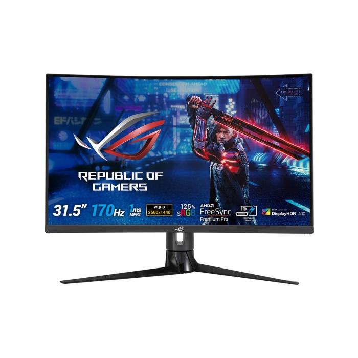 Asus ROG Strix XG32VC 31.5 170Hz 1ms (HDMI+Display+Type-C) FreeSync QHD Curved LED Monitör