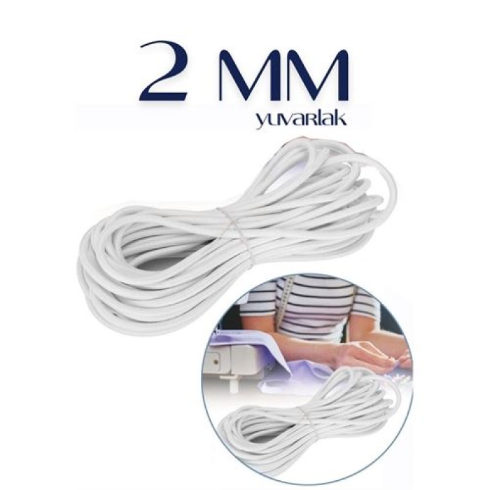 ModaCar 40 METRE Bel Paça Giysi Lastiği 2 mm 716720 Toptan Paket