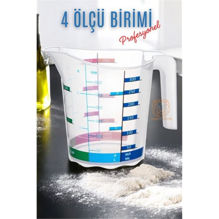 ModaCar Ölçü Kabı Profesyonel BPA Free 300 ml