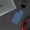Apple iPhone 15 Plus 6.7 İnce Mat Silikon Kılıf Lacivert