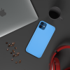 Apple iPhone 15 Plus 6.7 İnce Mat Silikon Kılıf Mavi