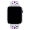 Apple Watch Series 7 41 MM Fileli Kordon Beyaz-Mor