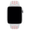 Apple Watch Series 7 41 MM Fileli Kordon Beyaz-Pembe