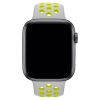 Apple Watch Series 7 41 MM Fileli Kordon Gri-Sarı