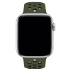 Apple Watch Series 7 41 MM Fileli Kordon Haki-Siyah