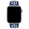 Apple Watch Series 7 41 MM Fileli Kordon Lacivert-Beyaz