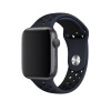 Apple Watch Series 7 41 MM Fileli Kordon Lacivert-Siyah