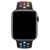 Apple Watch Series 7 41 MM Fileli Kordon Siyah-Renkli