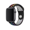 Apple Watch Series 7 41 MM Fileli Kordon Siyah-Renkli