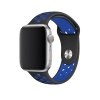 Apple Watch Series SE 40 MM Fileli Kordon Siyah-Lacivert