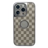 Hole Checkers Case Bej iPhone 14