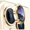 Apple iPhone 11 Gerçek Cam Safir Lens Koruma Gold