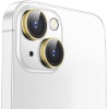 Apple iPhone 13 Gerçek Cam Safir Lens Koruma Gold