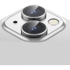 Apple iPhone 13 Gerçek Cam Safir Lens Koruma Gümüş