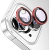 Apple iPhone 13 Gerçek Cam Safir Lens Koruma Kırmızı