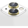 Apple iPhone 14 Gerçek Cam Safir Lens Koruma Gold