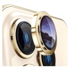 Apple iPhone 14 Pro Max Gerçek Cam Safir Lens Koruma Gold